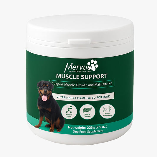 Mervue Muscle Support for Dogs - Targeted muscle growth and maintenance supplement